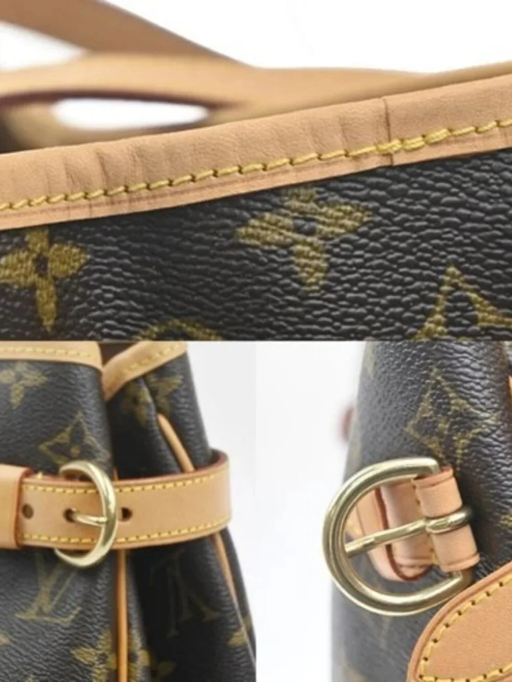 LOUIS VUITTON Batignolles Horizontal Shoulder Bag Monogram Brown M51154 29MA446 - Picture 8 of 16